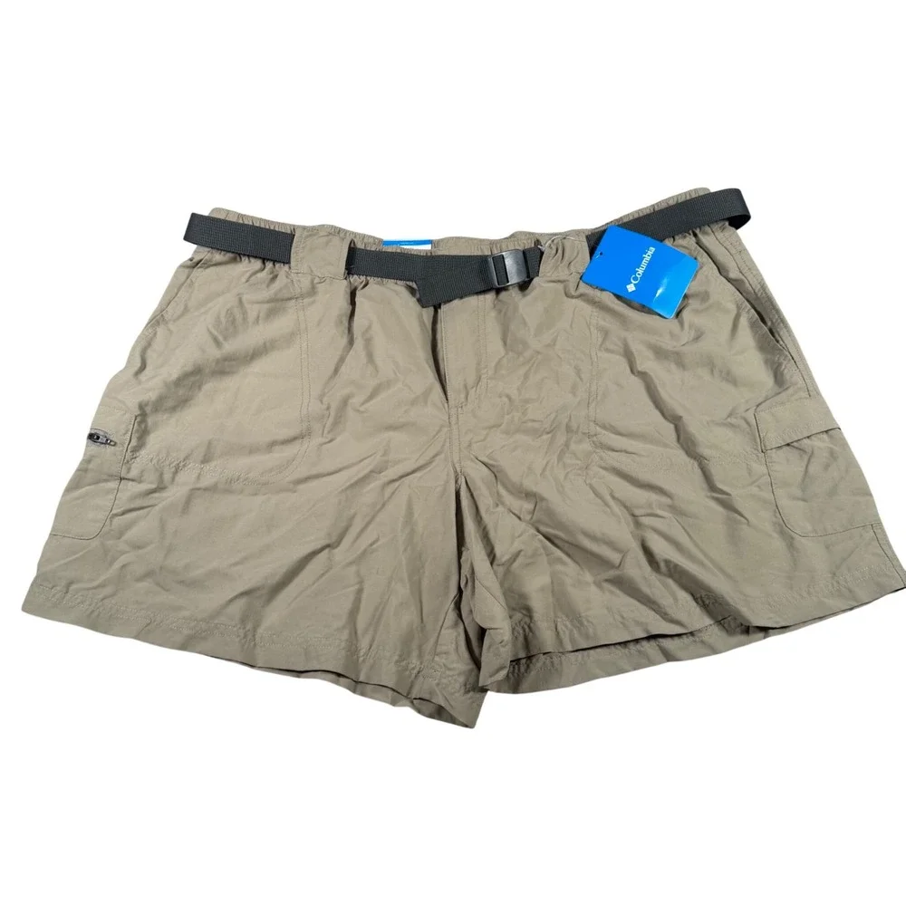Columbia‎ Sandy River Cargo Shorts Womens XL Brown 6in Inseam AL4572-221 NEW
